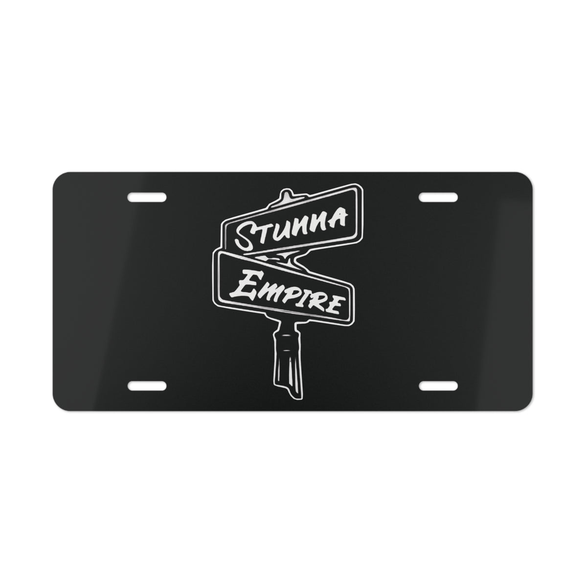 Street Sign Stunna Empire License Plate