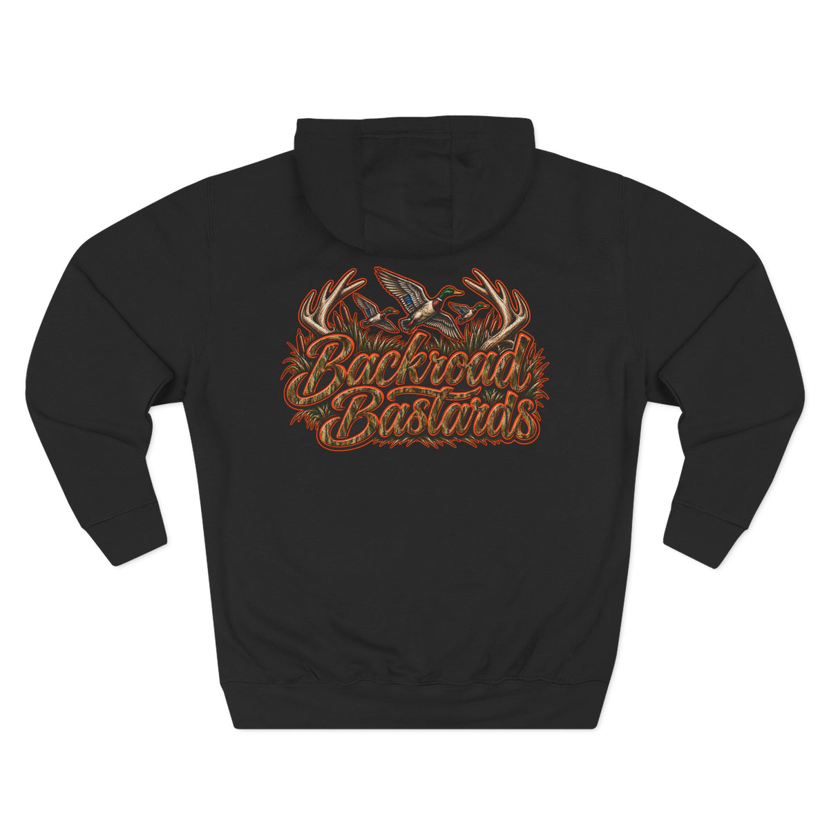 Duck Hunting Logo Hoodie